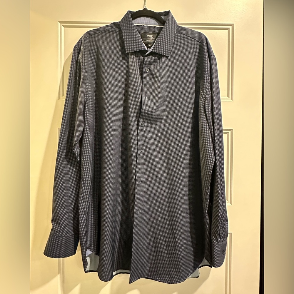 Men’s WRK mini dot long sleeve shirt